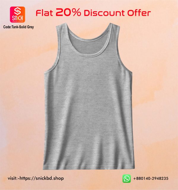 Tank-Solid Grey