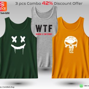 Offer 3pcs Premium Tank Top Combo Pack
