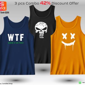 Offer 3pcs Premium Tank Top Combo Pack