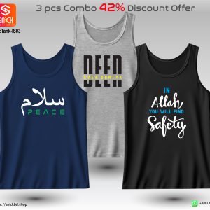Offer 3pcs Premium Tank Top Combo Pack