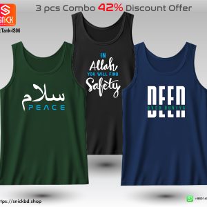 Offer 3pcs Premium Tank Top Combo Pack