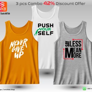 Offer 3pcs Premium Tank Top Combo Pack