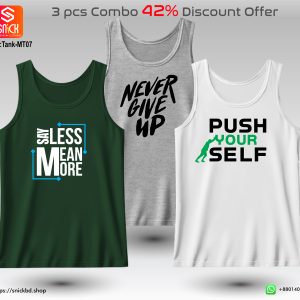 Offer 3pcs Premium Tank Top Combo Pack