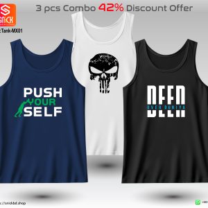 Offer 3pcs Premium Tank Top Combo Pack