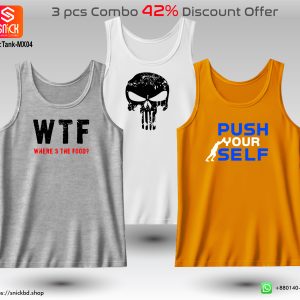 Offer 3pcs Premium Tank Top Combo Pack