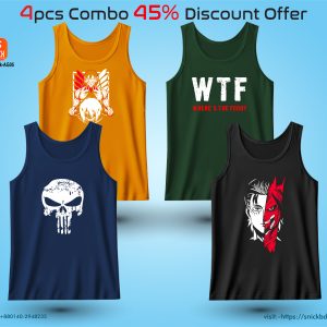 Offer 4pcs Premium Tank Top Combo Pack