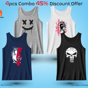 Offer 4pcs Premium Tank Top Combo Pack