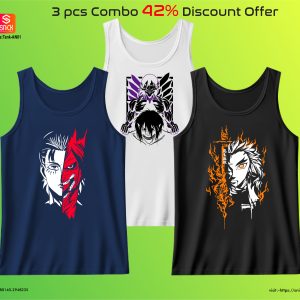 Offer 3pcs Premium Tank Top Combo Pack