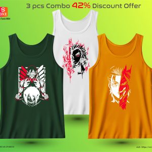 Offer 3pcs Premium Tank Top Combo Pack