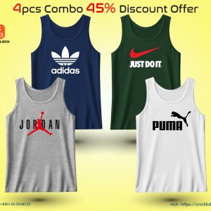 Offer 4pcs Premium Tank Top Combo Pack