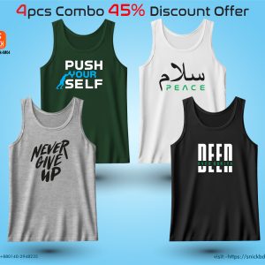 Offer 4pcs Premium Tank Top Combo Pack
