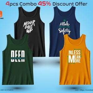 Offer 4pcs Premium Tank Top Combo Pack